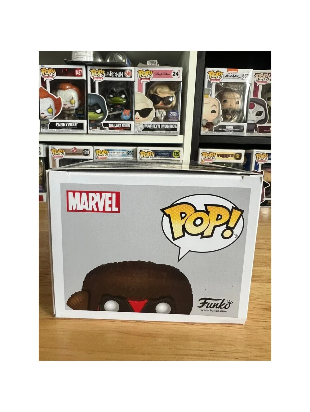 Marvel as pictured
